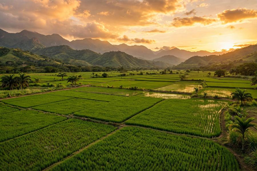 Cultivo de arroz en la República Dominicana