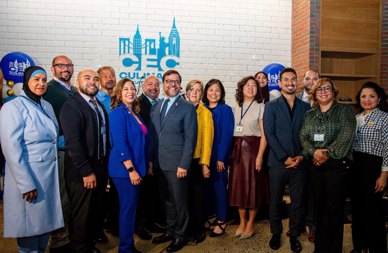 La nueva cocina de entrenamiento del Culinary Education Center en Woodside, Queens
