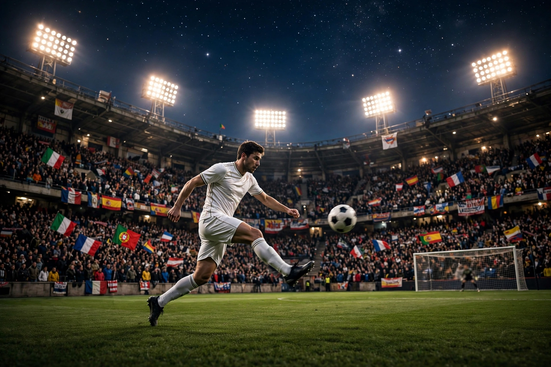 Un partido del Real Madrid en competición europea